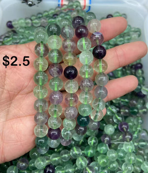 8mm fluorite bracelet