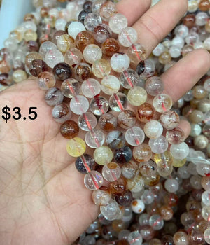 8mm mixed Materials bracelet