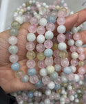 8mm Morganite bracelet