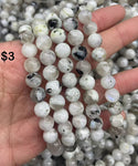 8mm  Indian  moonstone bracelet