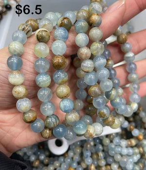 8mm Blue Onyx bracelet