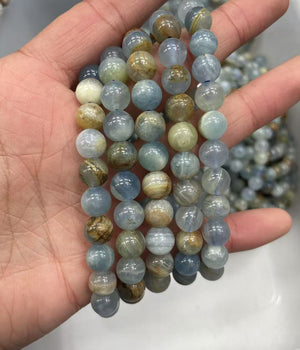 8mm Blue Onyx bracelet
