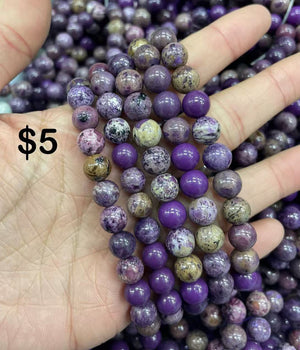 8mm Charoite  bracelet
