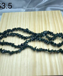 green sandstone chips string