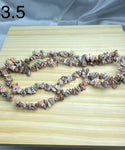 Red vein Jasper chips string