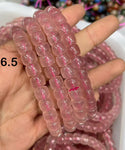 8mm rose quartz bracelet