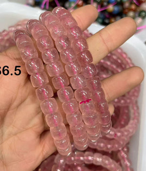 8mm rose quartz bracelet