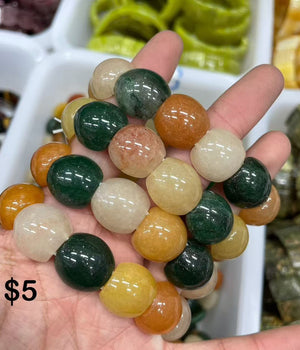 mixed matrials bracelet