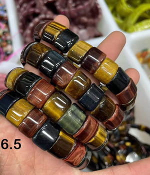 mixed tiger eye bracelet