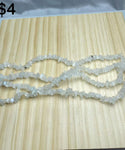 white moonstone chips string