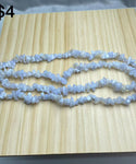 blue lace agate chips string