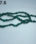 Malachite chips string