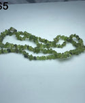 Peridot chips string