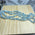 Aquamarine chips string