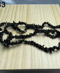 golden obsidian chips string