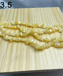 honey Calcite chips string