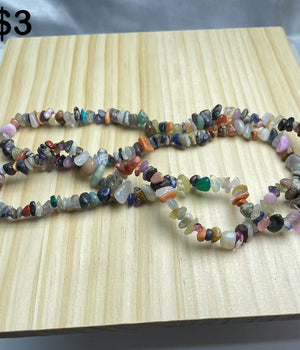 mixed material chips string
