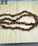 fire quartz chips string