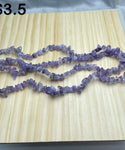 amethyst chips string