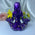 Resin yoga lady sphere holder