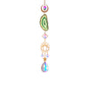 Agate slice sun catcher